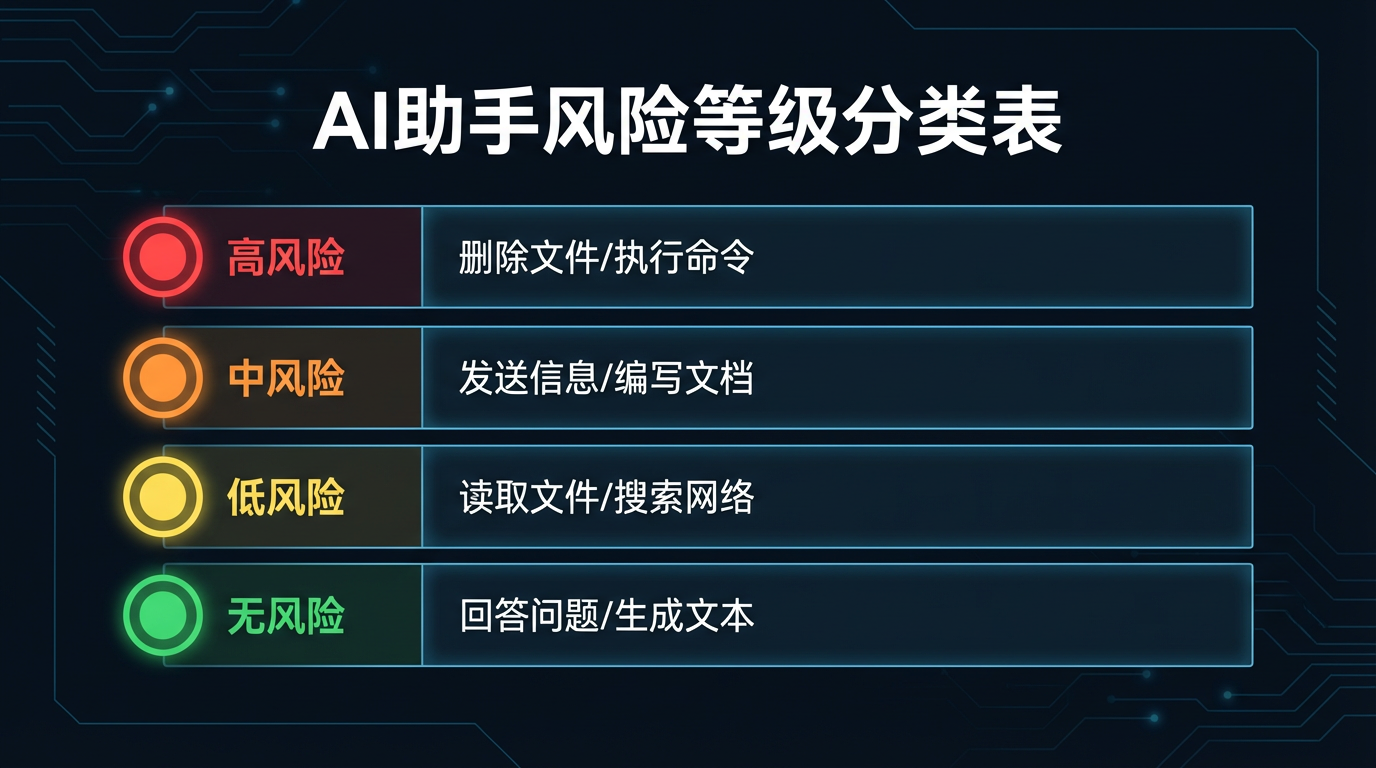 危险操作分类图